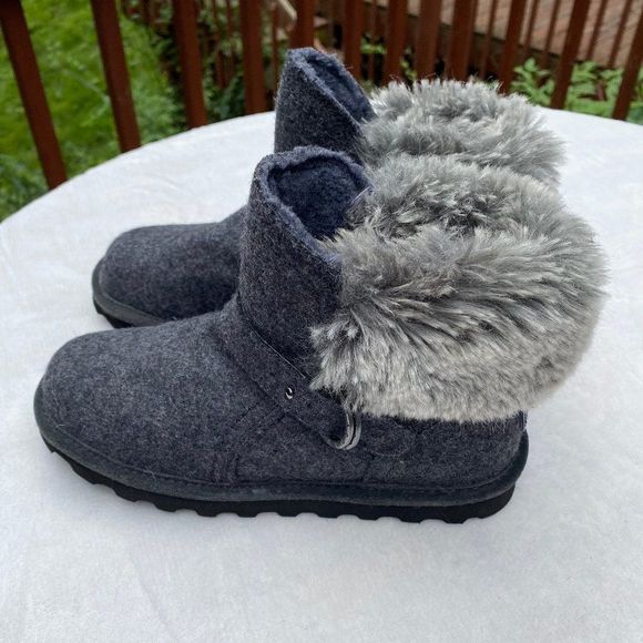 BEARPAW Women Koko Genuine Shearling Waterproof Suede Boots - NEW NWOB - Picture 6 of 8